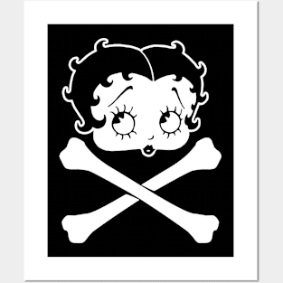 Betty Boop - Jolly Roger 2.0 Posters and Art